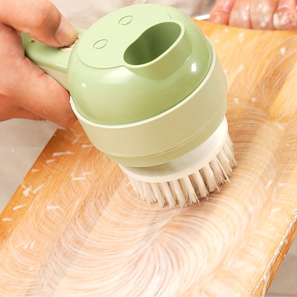 Multi-Functional Portable Electric Vegetable Cutter Set, Wireless Vegetable Processor for Garlic, Peppers, Onions, Celery, with Brush, Comes with Egg & Cream Beater., Electric Vegetable Slicer